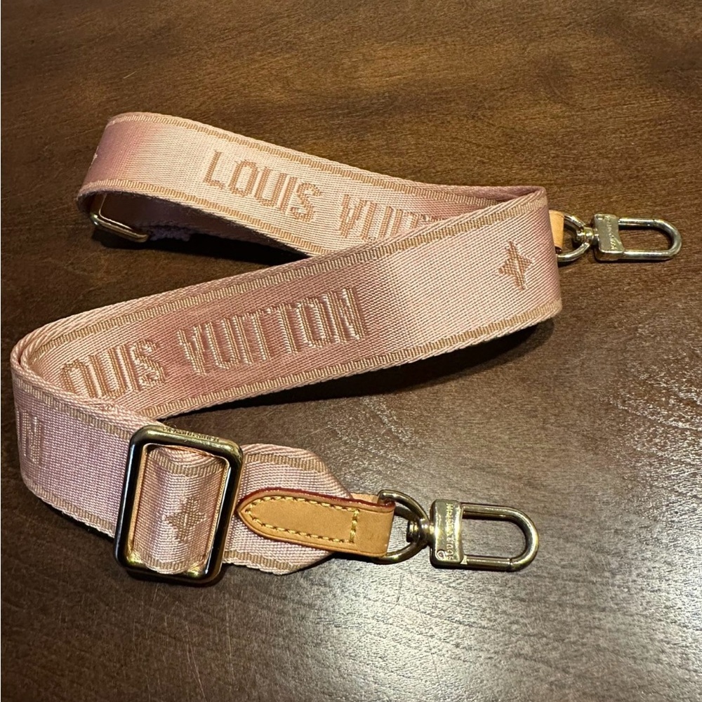 Louis Vuitton Pink Adjustable Strap